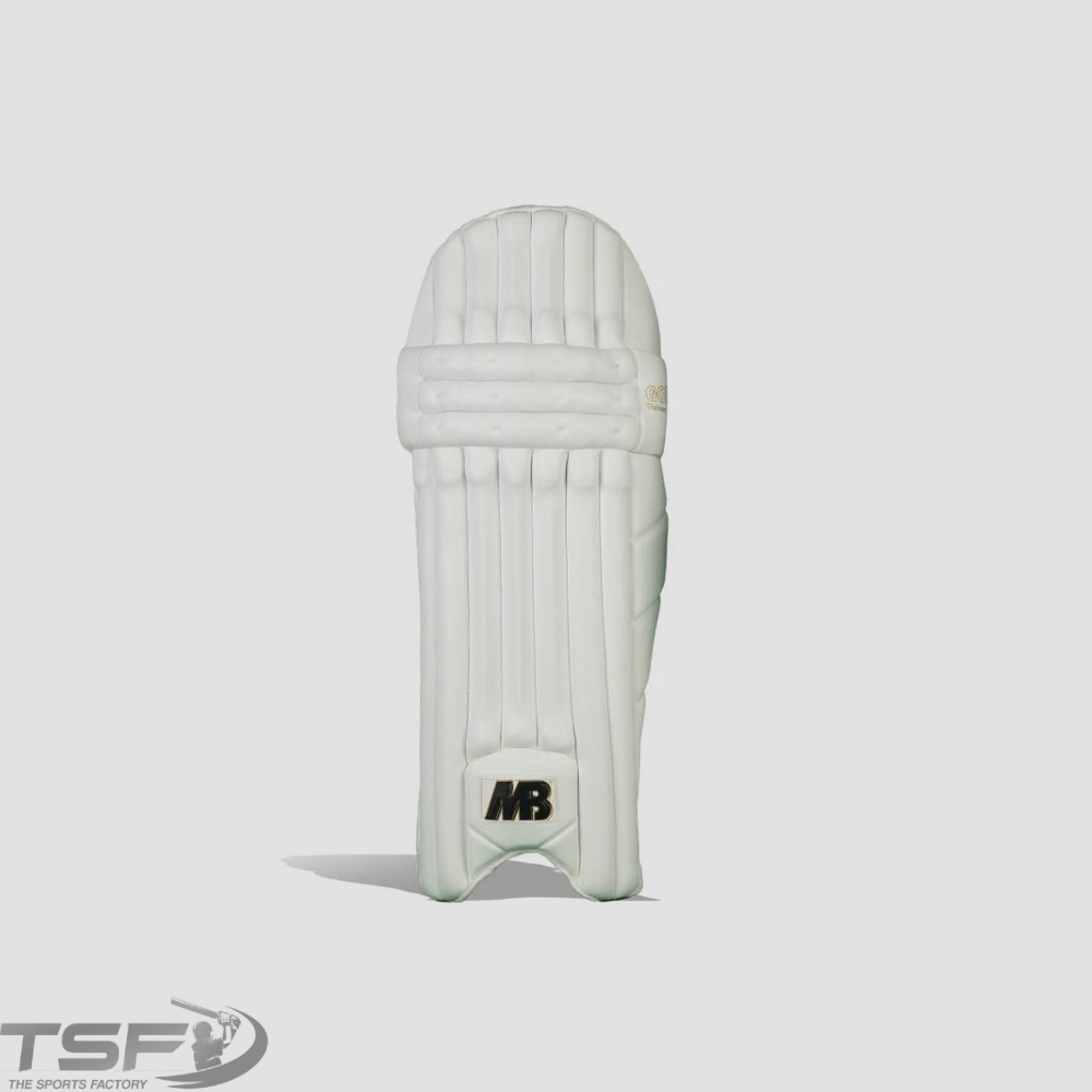 MB Malik Gold Platinium Cricket Pads