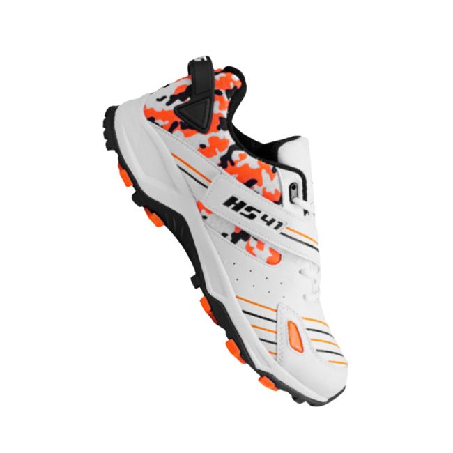 HS 41 Cricket Shoes (Orange)